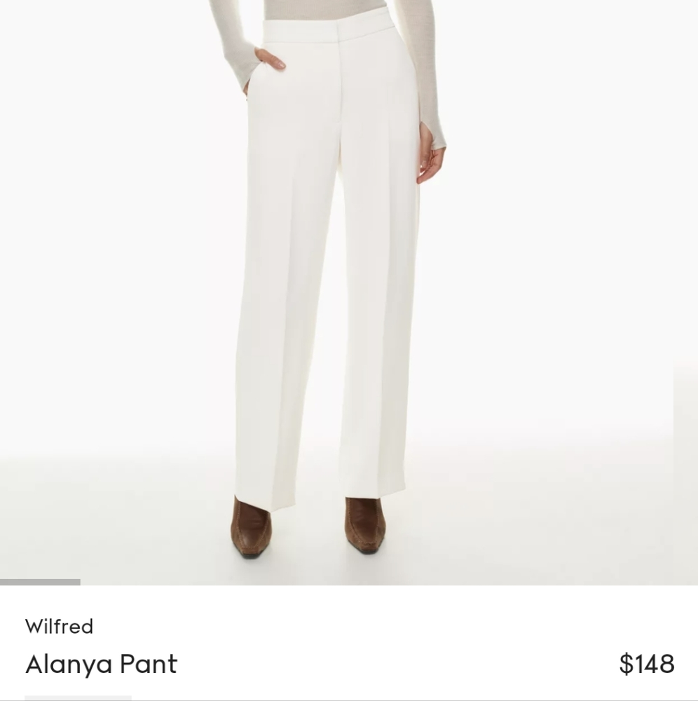 SOLD - Wilfred alanya pants light birch